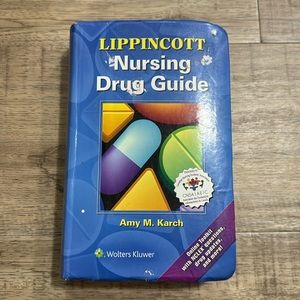 $15 Lippincott Nursing Drug Guide in good condition. Clean, no writing